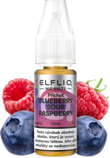 Liquid ELFLIQ Nic SALT Blueberry Sour Raspberry 10 ml - 20 mg