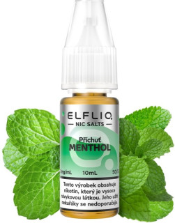Liquid ELFLIQ Nic SALT Menthol 10 ml - 20 mg