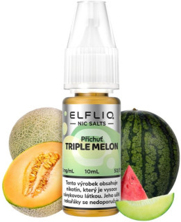 Liquid ELFLIQ Nic SALT Triple Melon 10 ml - 20 mg