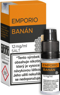 Liquid EMPORIO SALT Banán 10 ml - 12 mg