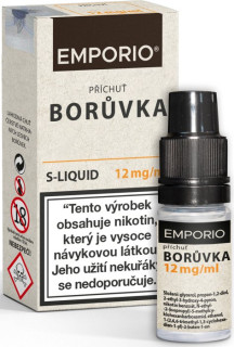 Liquid EMPORIO SALT Blueberry (Borůvka) 10 ml - 12 mg