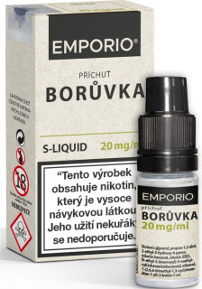 Liquid EMPORIO SALT Blueberry (Borůvka) 10 ml - 20 mg