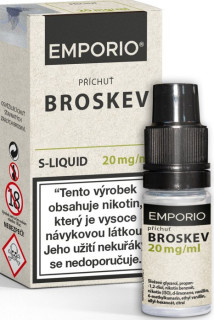 Liquid EMPORIO SALT Broskev 10 ml - 20 mg