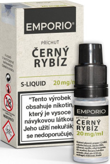 Liquid EMPORIO SALT Černý Rybíz 10 ml - 20 mg