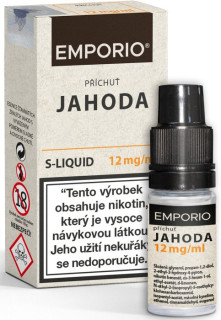 Liquid EMPORIO SALT Jahoda 10 ml - 12 mg