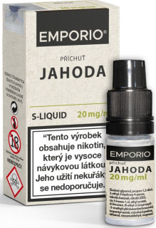 Liquid EMPORIO SALT Jahoda 10 ml - 20 mg