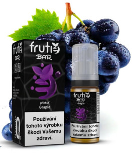 Liquid Frutie BAR Juice - Hroznové víno (Grapie) 10 ml - 0 mg