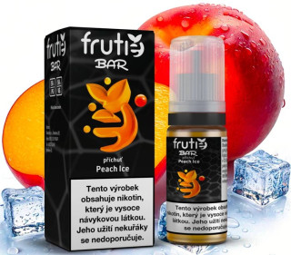 Liquid Frutie BAR Juice - Chladivá broskev (Peach Ice) 10 ml - 10 mg