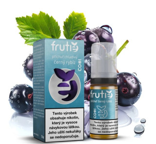 Liquid Frutie COOL 50/50 - Černý rybíz (Blackcurrant) 10 ml - 18 mg
