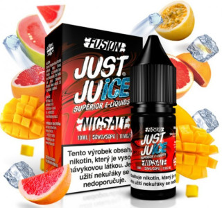Liquid Just Juice SALT Fusion Mango & Blood Orange On Ice 10 ml - 11 mg