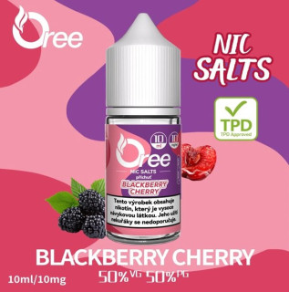 Liquid Oree SALT Blackberry Cherry - Ostružina Třešeň 10 ml - 10 mg