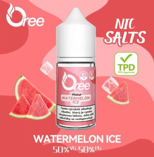 Liquid Oree SALT Watermelon Ice - Ledový meloun 10 ml - 18 mg
