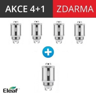 iSmoka-Eleaf GS Air Pure Cotton žhavící hlava 1,2ohm 4+1 zdarma Tip