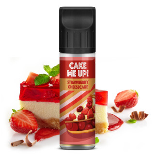 Příchuť Cake Me Up - Strawberry Cheesecake Shake and Vape (Jahodový Cheesecake) 10ml