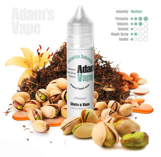 Příchuť Adams vape - Pistachio Tobacco (Pistáciový tabák s mandlemi a sirupem) 10ml