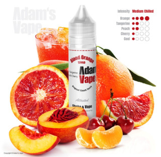 Příchuť Adams vape - Blood Orange Slush (Ledová tříšť s červeným pomerančem) 10ml