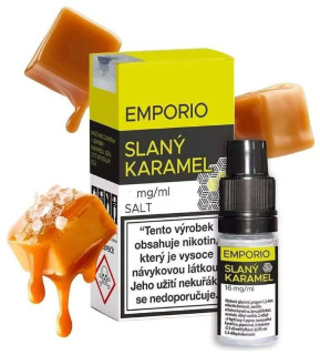 E-liquid Emporio SALT Slaný karamel 10ml – 12mg