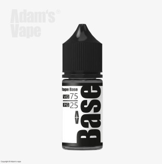 Beznikotinová báze ADAMS VAPE (PG25/VG75) 30ml