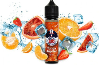 Příchuť Space Lab Flavours SnV - Tangy Jupiter (Chladivý mix Pomeranče, Mandarinky a Jahody) 10ml
