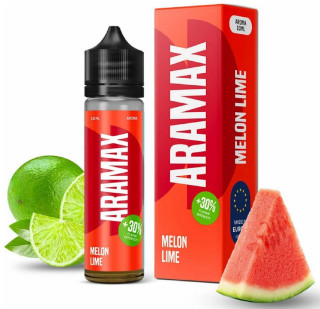 Příchuť Aramax Shake and Vape - Melon Lime (Směs Melounu a Limetky) 10ml