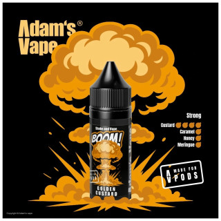 Příchuť Adams vape BOOM! Series - Golden Custard (Vanilkový pudink s medem a karamelem) 5ml