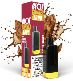 RIOT Connex 1000 přednaplněná kapsle - Classic Tobacco (Tabák)