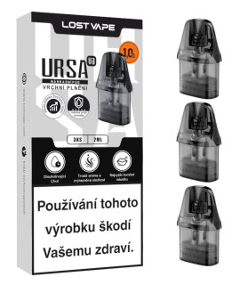 Lost Vape Ursa Pod V3 cartridge 1ohm 2ml 3ks