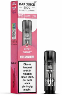 BAR Juice 5000 Pod Cartridge - Fizzy Cherry (Svěží třešeň) 2ks Novinka – 20mg