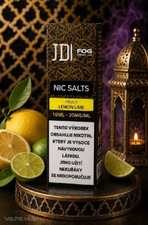 E-liquid JDI FOG Nic Salts - Lemon Lime (Citron a limetka) 10ml 20mg Novinka