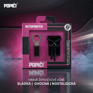 POPIČ! AUTOPARFÉM BUBBLEGUM - Vůně sladké žvýkačky Novinka