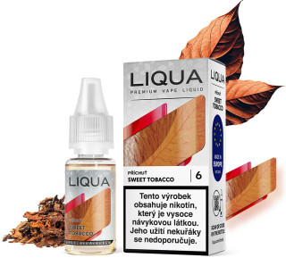 E-liquid LIQUA MIX Sweet Tobacco (Sladký tabák) 10ml – 6mg