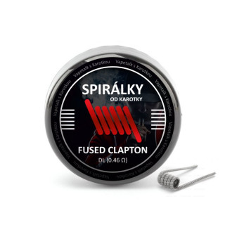 Spirálky od Karotky - DL Fused Clapton 0,46ohm (10ks)