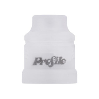 Redukční tělo 22mm pro Wotofo Profile RDA (Clear Frosted)