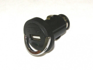 Autoadaptér MINI (Car adapter) -> USB (Černý)
