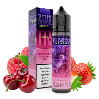 Příchuť Zodiac S&V: Cora (Jahoda, malina a třešeň) – 10ml, U