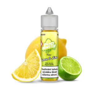 Příchuť POD Monster S&V: Lemon & Lime (Citron a limetka) 10ml – 10ml, U