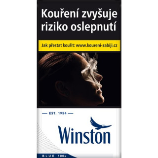 Cigarety Winston Balanced Blue 100 – karton (10 krabiček)