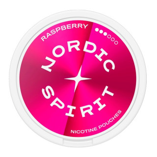 Nordic Spirit Raspberry Strong 12 mg – nikotinové sáčky