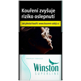Cigarety Winston Superline Green – krabička