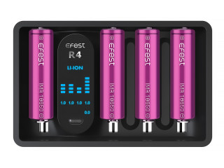 Efest iMate R4 - Inteligentní článková nabíječka - AC/USB