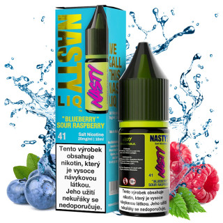 Nasty LIQ - Salt e-liquid - Blueberry Raspberry - 10ml - 20mg