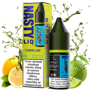 Nasty LIQ Salt - Lemon Lime - 10ml - 10mg (Citron, Limetka | E-liquid)