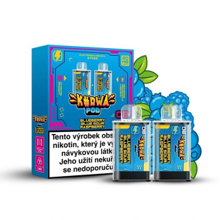 Kurwa Pod - Kapsle 2ks - Blueberry Blue Sour Raspberry (Borůvka, Malina)