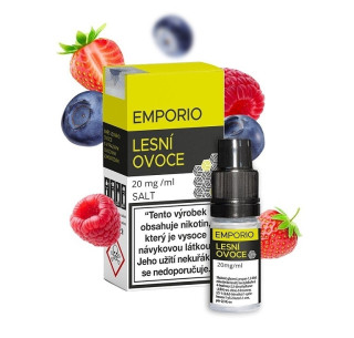 Emporio Salt - Lesní Ovoce - 20mg (Borůvka, Malina, Jahoda, Ostružina, Lékořice)