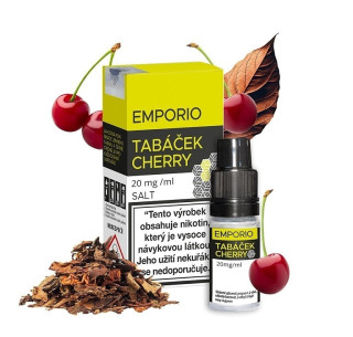 Emporio Salt - Tabáček Cherry - 20mg (Tabák, Třešeň)