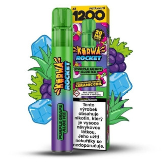 Kura Rocket - Purple Grape Aloe ICE - 20mg