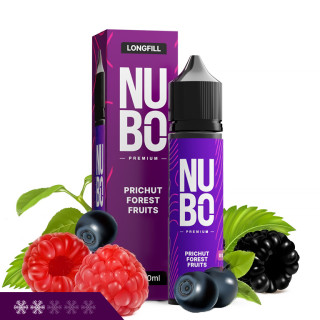 NUBO Premium Dark & Stormy Forest Fruits S&V 10ml (Chladivá malina s ostružinami a borůvkami)