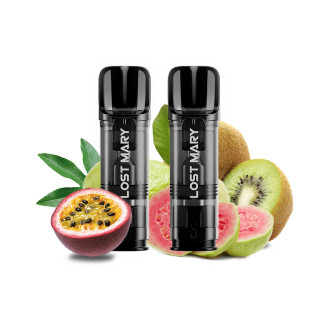 LOST MARY GLAYCE Pod náplň Kiwi Passion Fruit Guava 20mg 2x2ml (Kiwi s marakují a guavou)