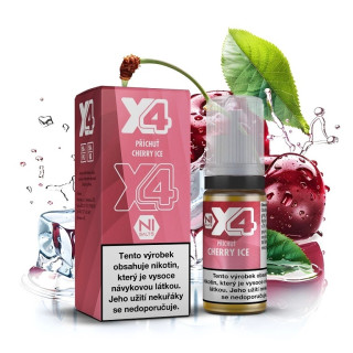 X4 Bar Juice Salt - E-liquid - Cherry ICE - 20mg (Chladivá třešeň)