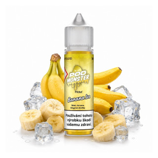POD Monster S&V Banana ICE 10ml (Ledový banán)